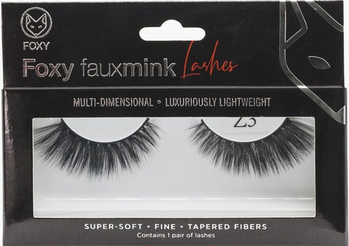 Foxy Faux Mink Eyelashes - Model Z3